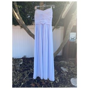 Watters & Watters Blue Bridesmaid Gown